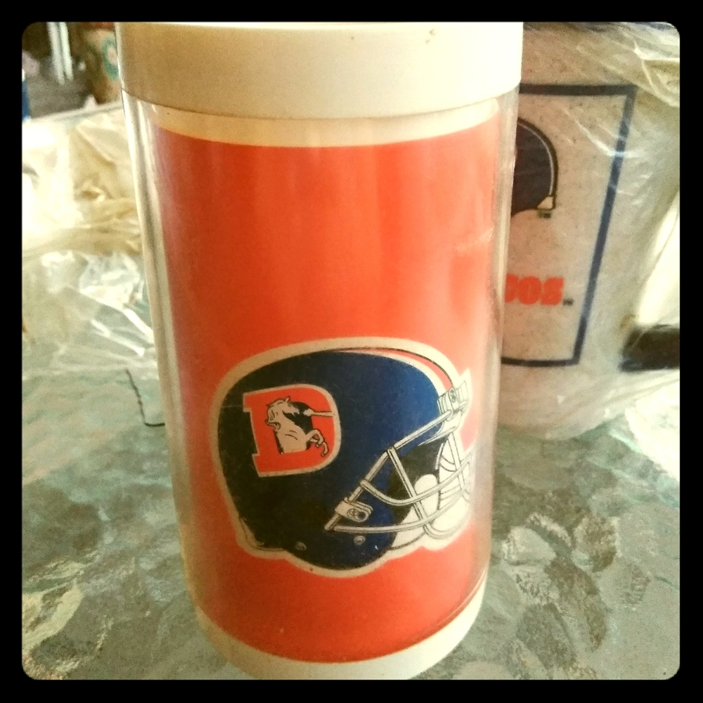 Denver Broncos ol school mug.